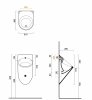 Catalano pisuar 1BIGBOY00/0932610001